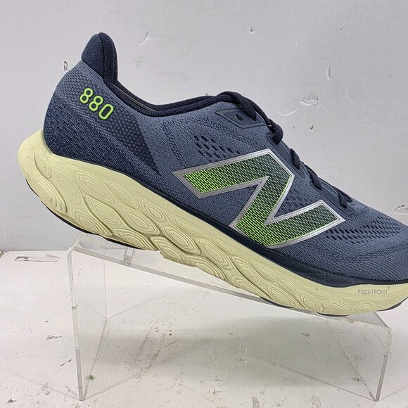 New Balance Fresh Foam X 880v14 Shoes Mens Arctic Grey Limelight Running Sz 9 - Picture 6 of 10